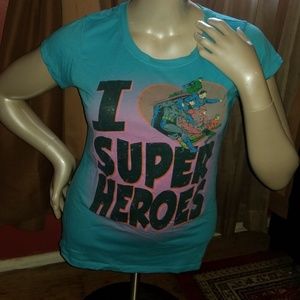 I ❤ Super Heroes shirt